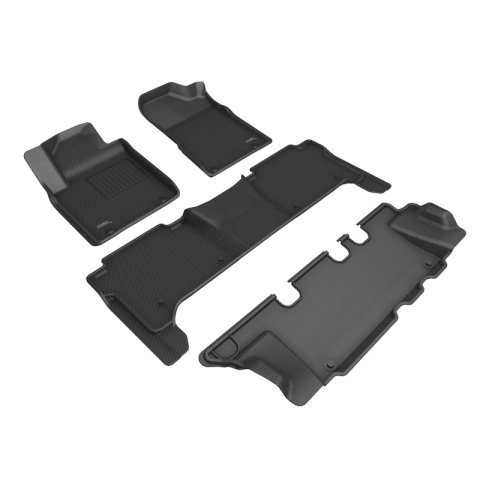 3D MAXpider 19-24 Nissan Armada Kagu Black R1 R2 R3