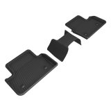 3D MAXpider BMW i5 (G60) 23-25 / 5 SERIES (G60) Kagu 2nd Row Floormat - Black thumbnail 1