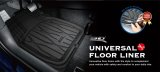 3D MAXpider 777-1 Universal Kagu Black Mat 4pcs (Size: L Front L 28in x W 21in Rear L 20in x 21in) thumbnail 4