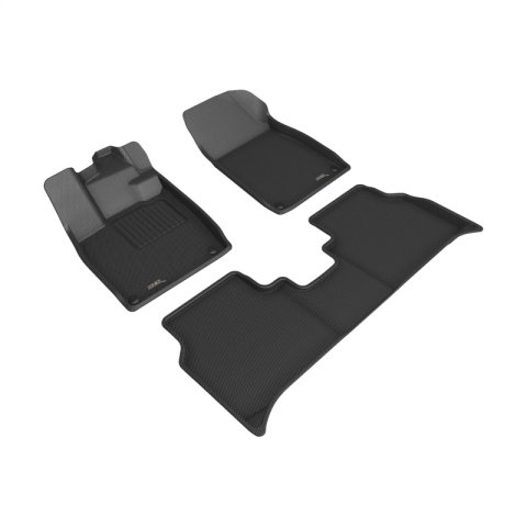 3D MAXpider 22-24 Audi Q4 E-TRON / 22-24 Audi Q4 E-TRON Sportba Kagu 1st & 2nd Row Floormats - Black thumbnail 6