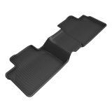 3D MAXpider 25+Toyota Camry Kagu 2nd Row Floor Liners- Black thumbnail 1