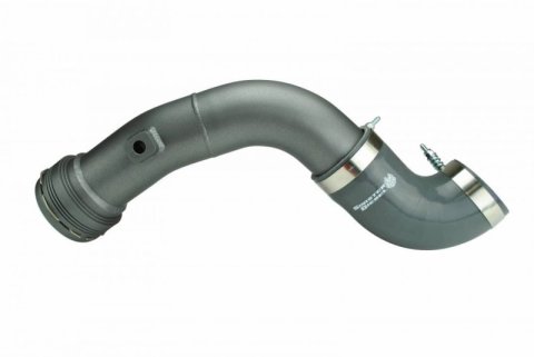 Sinister Diesel 11-16 Ford Powerstroke 6.7L Cold Side Charge Pipe (Grey) thumbnail 1