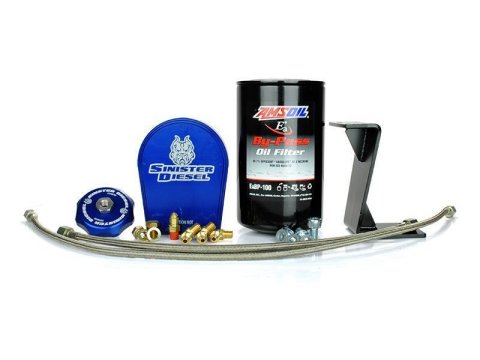 Sinister Diesel 06-07 Dodge 5.9L Cummins Bypass Oil Filter System thumbnail 3