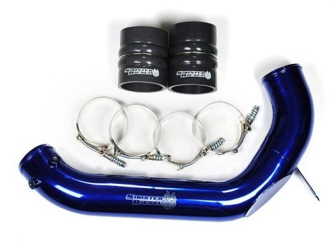 Sinister Diesel 08-10 Ford 6.4L Powerstroke (Cold Side) Intercooler Pipe thumbnail 2