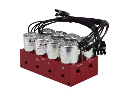 Ridetech 4-Way Big Red Air valve Fittings Not Included thumbnail 5