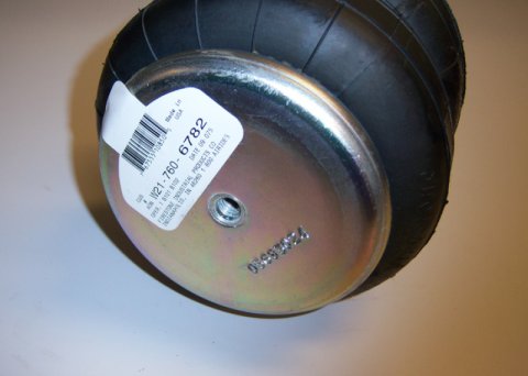 Ridetech Air Spring 267c Double Convoluted with One 1/4in Port thumbnail 1