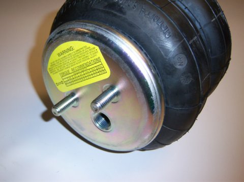 Ridetech Air Spring 224c Double Convoluted with One 1/4in Port thumbnail 4