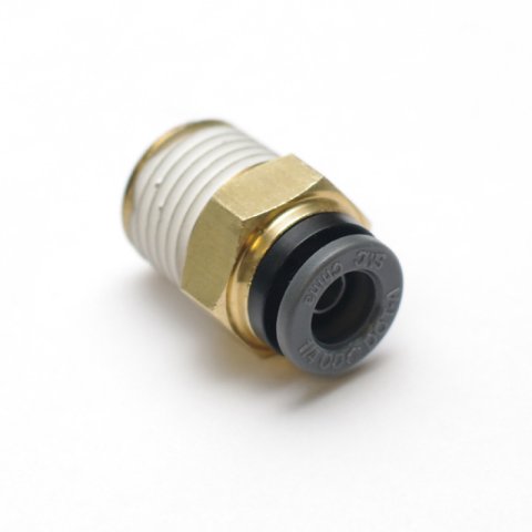 Ridetech Airline Fitting Straight 1/4in NPT to 3/8in Airline thumbnail 3