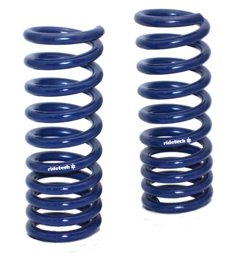 Ridetech 67-69 Camaro Small Block StreetGRIP Lowering Coil Springs Dual Rate Pair thumbnail 1
