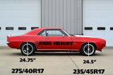 Ridetech 67-69 Camaro Big Block Small Block StreetGRIP Lowering Coil Springs Dual Rate Pair thumbnail 4