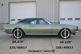 Ridetech 67-69 Camaro Big Block Small Block StreetGRIP Lowering Coil Springs Dual Rate Pair thumbnail 5