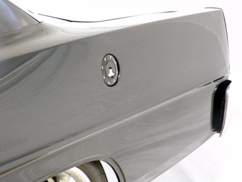 Ridetech Universal Locking Gas Cap (Clear Anodized) thumbnail 7