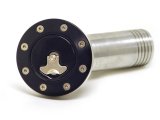 Ridetech 66-67 Chevy Nova Locking Gas Cap (Black Anodized) thumbnail 1