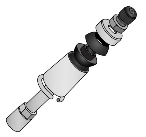 Ridetech 2.75in Tall Stud Mount for ShockWaves CoilOvers thumbnail 3