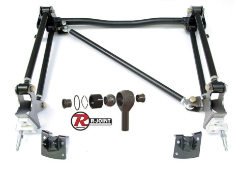Ridetech 55-57 Chevy (Two Piece Frame) Bolt-On 4-Link Double Adjustable thumbnail 4