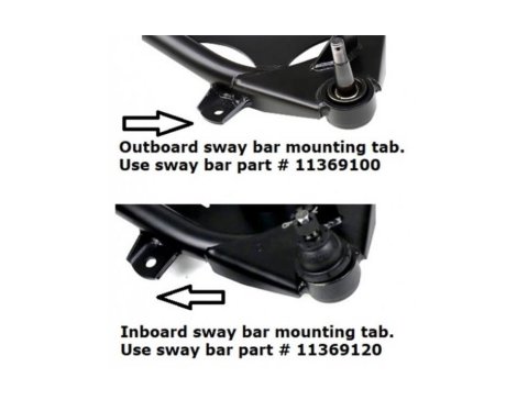 Ridetech 63-87 Chevy C10 2WD Front MuscleBar Sway Bar use with Stock Lower Arms thumbnail 3