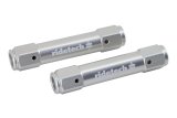 Ridetech 60-64 Ford Galaxie Tie Rod Adjuster Pair thumbnail 1
