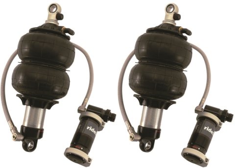 Ridetech TQ Series ShockWaves 4.1in Travel 6.5in dia Double Convoluted .625in/.625in Bearing thumbnail 2