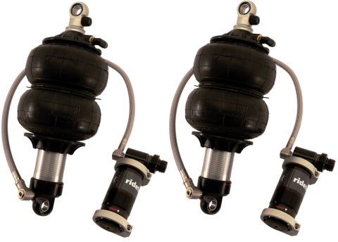 Ridetech TQ Series ShockWaves 4.1in Travel 6.5in dia Double Convoluted .625in/.625in Bearing thumbnail 3