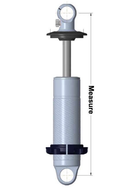 Ridetech 88-98 Chevy C1500 Rear TQ Series CoilOvers for use with Wishbone System thumbnail 5