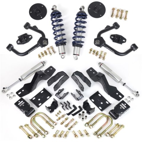 Ridetech 2019+ Silverado/Sierra 2WD Performance Lowering System - Axle Group A (1x rid11729511, 1x rid11723699, 1x rid11723110) thumbnail 5