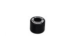 Ridetech Short Rebound Knob for HQ Shocks - Aluminum - Black thumbnail 2