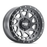 Dirty Life 9311 Enigma Pro 17x9/5x127 BP/-12mm Offset/71.5mm Hub Satin Graphite Wheel - Beadlock thumbnail 2