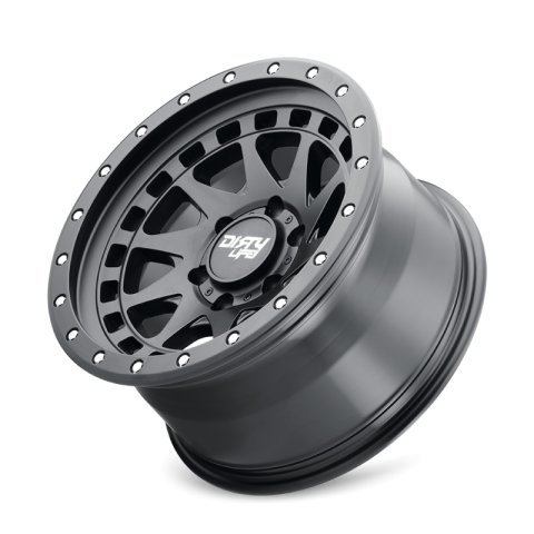 Dirty Life 9311 Enigma Pro 17x9/5x127 BP/-38mm Offset/71.5mm Hub Matte Black Wheel - Beadlock thumbnail 2