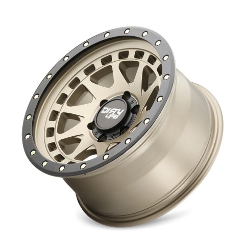 Dirty Life 9311 Enigma Pro 17x9/5x127 BP/-12mm Offset/71.5mm Hub Satin Gold Wheel - Beadlock thumbnail 2