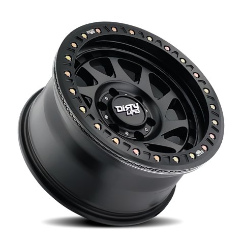 Dirty Life 9313 Enigma Race 17x9 / 5x127 BP / -38mm Offset / 78.1mm Hub Matte Black Wheel thumbnail 2