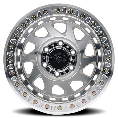 Dirty Life 9313 Enigma Race 17x9 / 8x165.1 BP / -12mm Offset / 130.8mm Hub Machined Wheel thumbnail 2