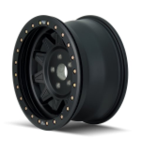 Dirty Life 9302 Roadkill Race 17x9/8x165.1 BP/-14mm Offset/130.8mm Hub Matte Black Wheel - Beadlock thumbnail 2