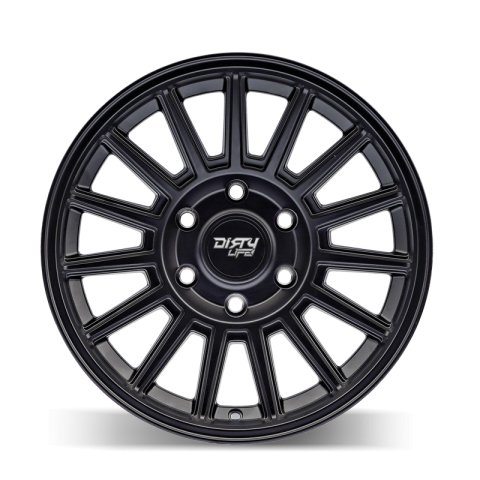 Dirty Life Journey 9316 17x8.5 / 5x127 BP / 0mm Offset / 78.1mm Hub Matte Black Wheel thumbnail 3