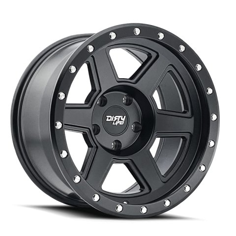 Dirty Life Compound 9315 20x9 / 6-135 BP / -12mm Offset / 87.1mm Hub Matte Black Wheel thumbnail 1