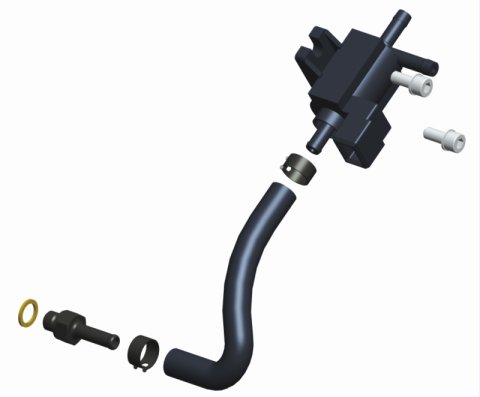 BorgWarner Boost Control Solenoid Valve (BCSV) Kit EFR thumbnail 2