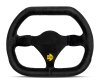 Momo MOD30 Buttons Steering Wheel 320 mm - Black Suede/Black Spokes/1 Stripe thumbnail 2