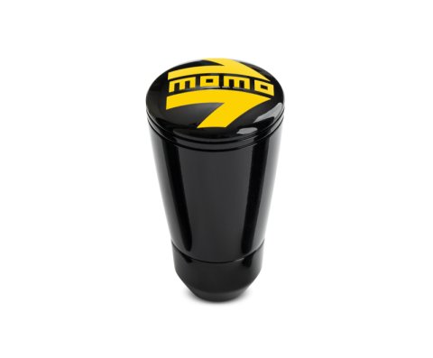 Momo SK 50 Shift Knob - Black Aluminum thumbnail 1