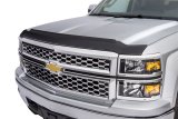 AVS 16-18 Nissan Titan XD Aeroskin II Textured Low Profile Hood Shield - Black thumbnail 1