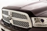 AVS 09-18 Dodge RAM 1500 (Excl. Sport/Rebel Models) Aeroskin Low Profile Hood Shield - Matte Black thumbnail 1