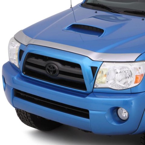 AVS 13-17 Chevy Traverse Aeroskin Low Profile Hood Shield - Chrome thumbnail 9