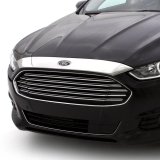 AVS 10-12 Ford Fusion Aeroskin Low Profile Hood Shield - Chrome thumbnail 3