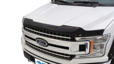 AVS 10-11 Toyota Prius (Excl. V Model) Aeroskin Low Profile Acrylic Hood Shield - Smoke thumbnail 7