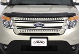 AVS 11-15 Ford Explorer (Excl. Sport Model) High Profile Bugflector II Hood Shield - Smoke thumbnail 2