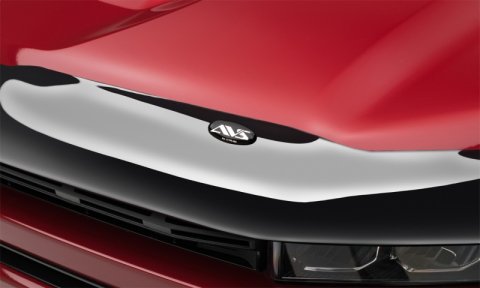 AVS 17-18 Jeep Renegade High Profile Bugflector II Hood Shield - Smoke thumbnail 5