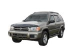 AVS 99-04 Nissan Pathfinder High Profile Bugflector II Hood Shield - Smoke thumbnail 6