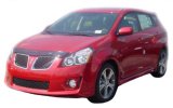 AVS 09-10 Pontiac Vibe Carflector Low Profile Hood Shield - Smoke thumbnail 1