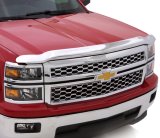 AVS 07-17 Ford Expedition High Profile Hood Shield - Chrome thumbnail 6