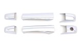 AVS 07-13 Chevy Silverado 1500 Door Handle Covers (2 Door) 4pc Set - Chrome thumbnail 4