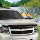 AVS 04-15 Nissan Armada Hoodflector Low Profile Hood Shield - Smoke thumbnail 7