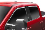 AVS 17-18 Ford F-250 Super Duty Supercrew Ventvisor Front & Rear Window Deflectors 4pc - Smoke thumbnail 1